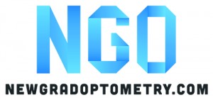 this is a logo of the website newgradoptometry.com